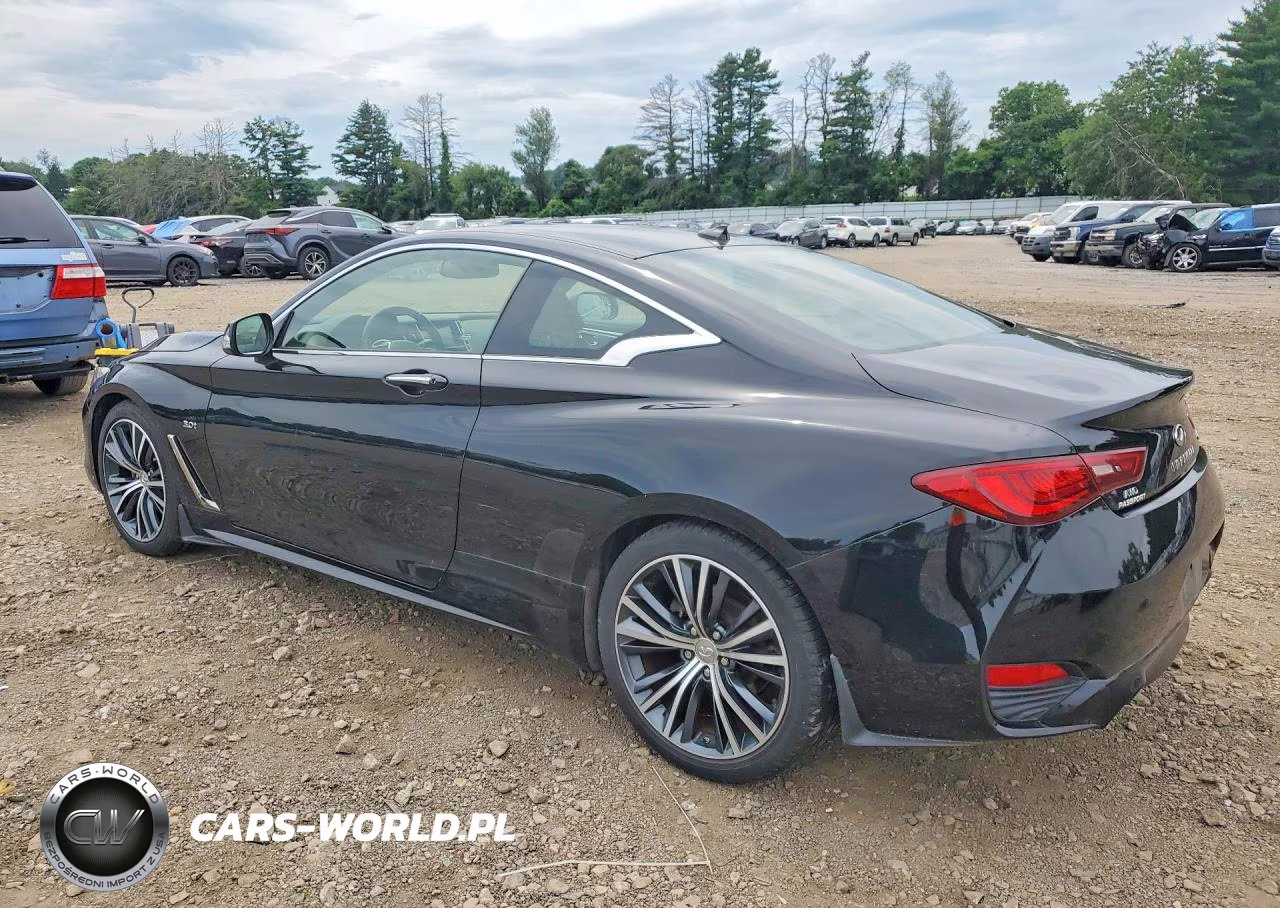 2018 Infiniti Q60 3.0T Luxe VIN:JN1EV7EL1JM390462 - 2