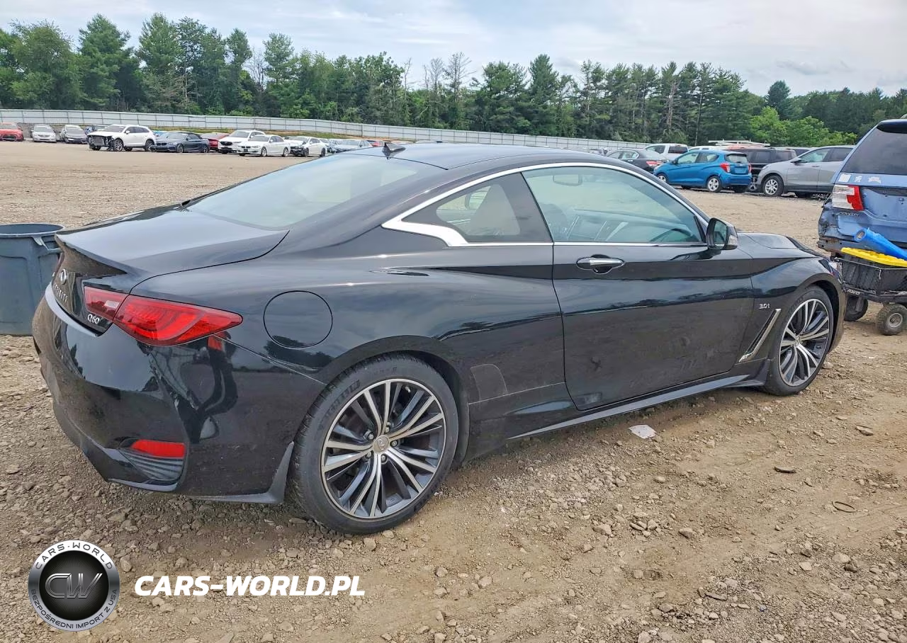 2018 Infiniti Q60 3.0T Luxe VIN:JN1EV7EL1JM390462 - 3