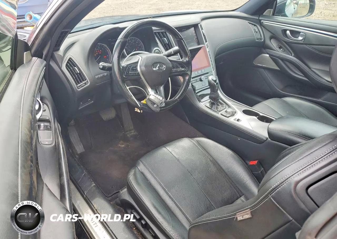 2018 Infiniti Q60 3.0T Luxe VIN:JN1EV7EL1JM390462 - 8