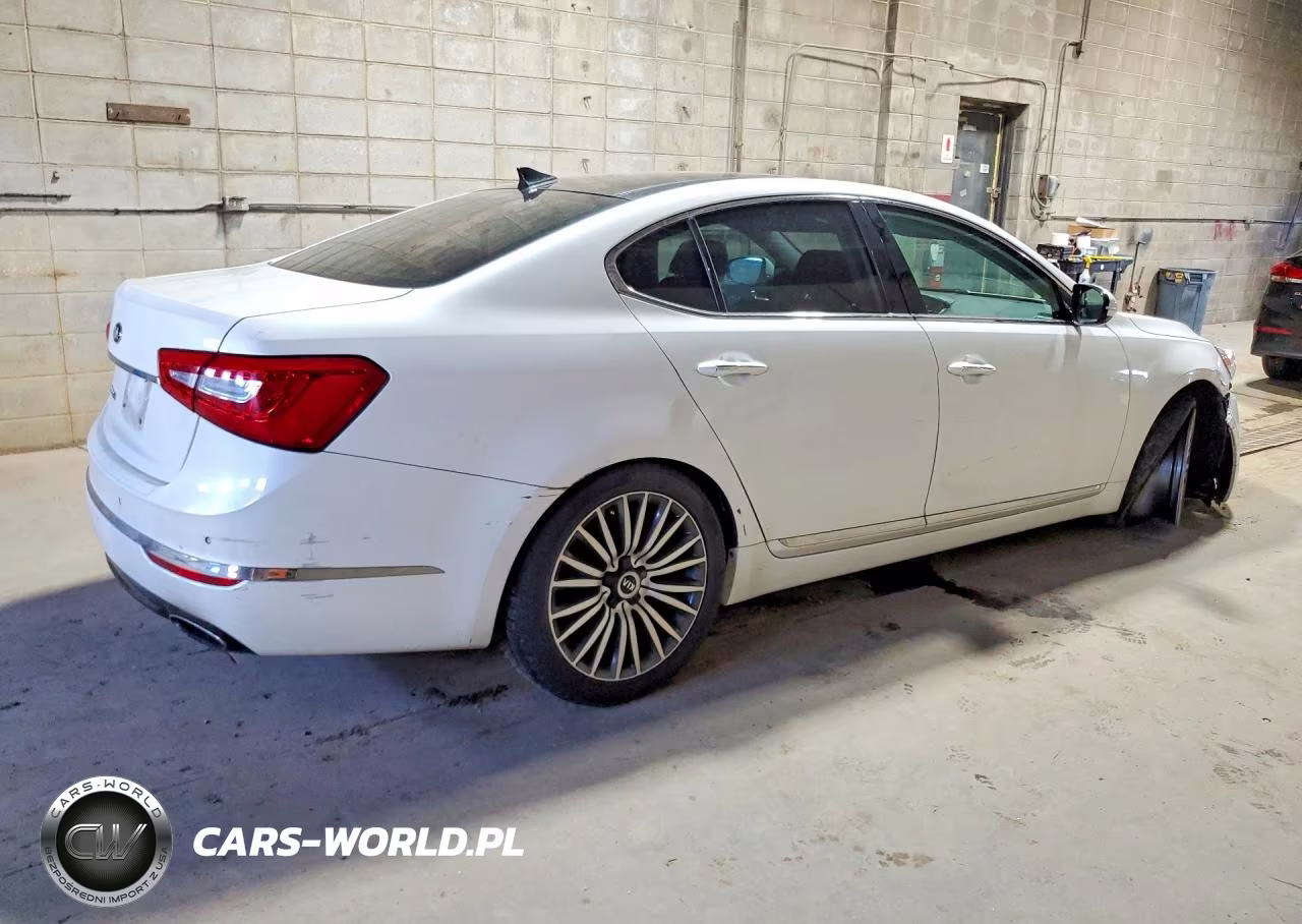 2014 Kia Cadenza Premium VIN:KNALN4D74E5129363 - 3