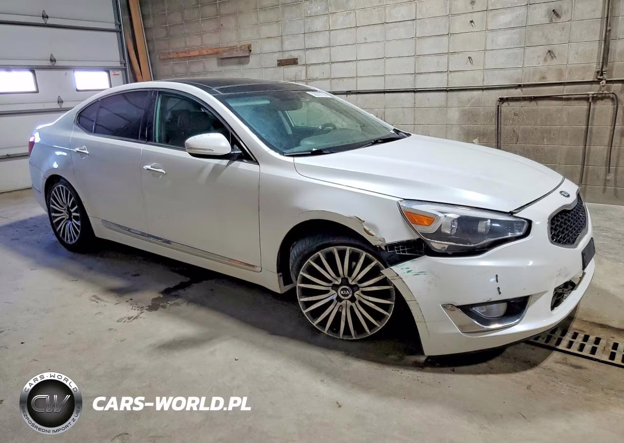 2014 Kia Cadenza Premium VIN:KNALN4D74E5129363 - 4