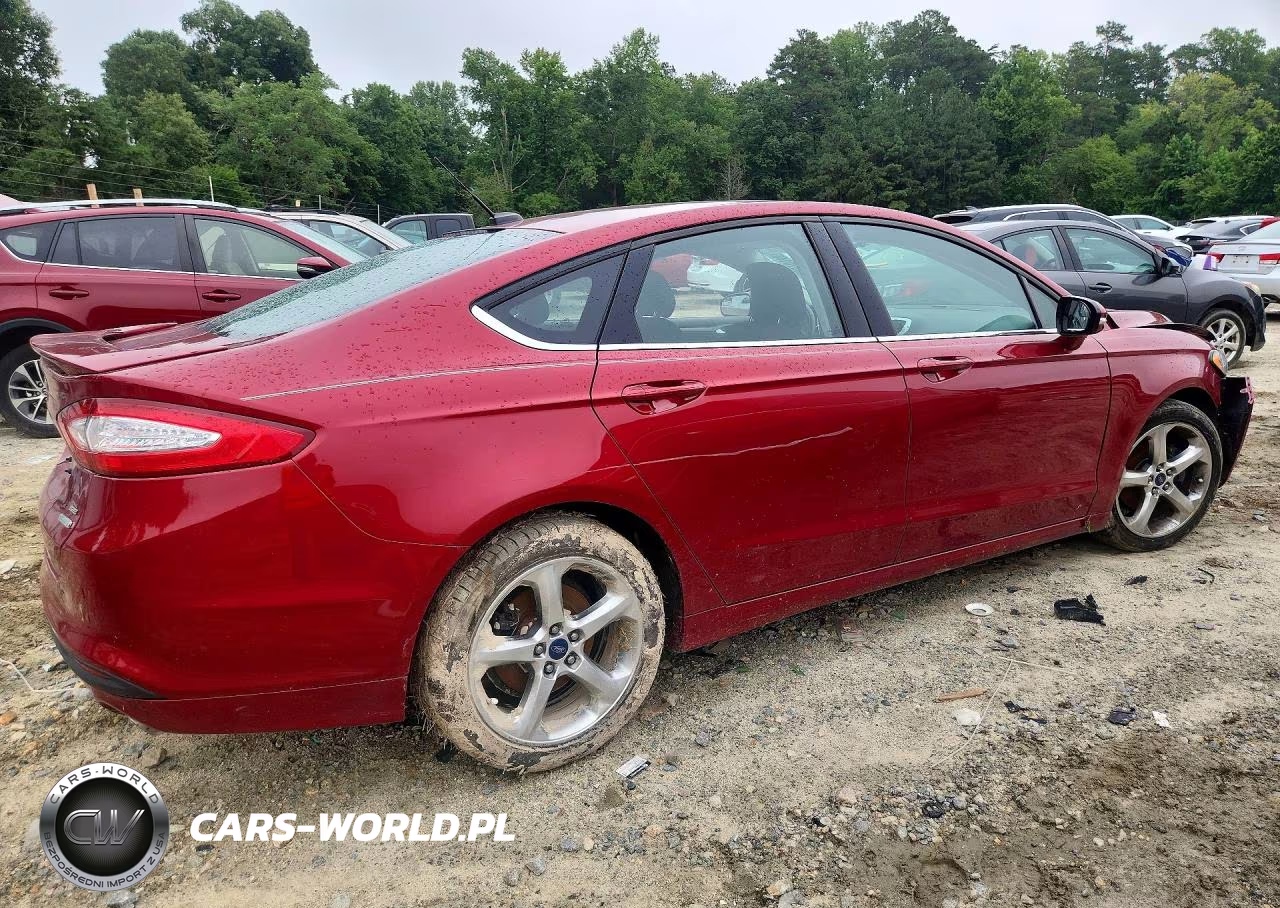 2014 Ford Fusion Se VIN:3FA6P0HD7ER198022 - 3