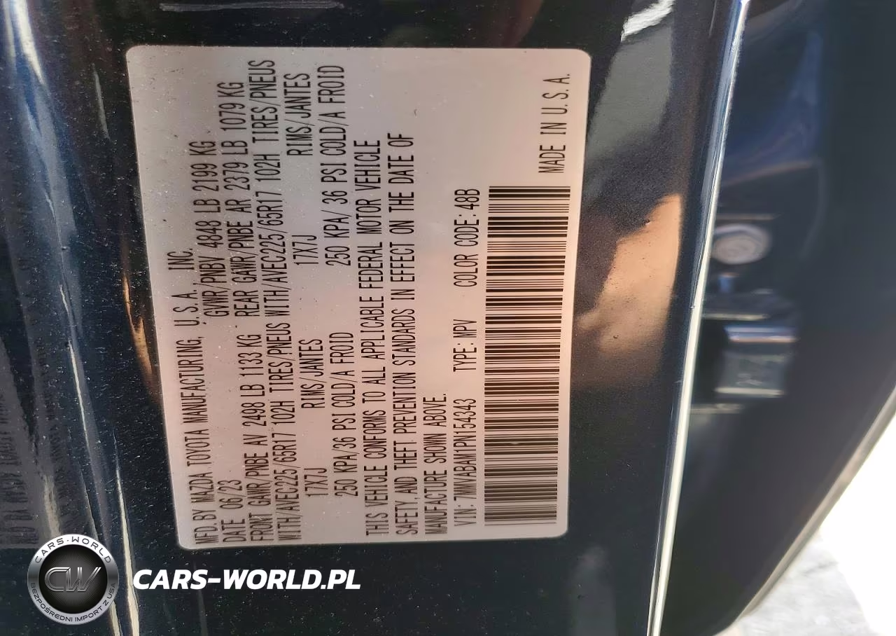 2023 Mazda Cx-50 Select VIN:7MMVABAM1PN154343 - 14
