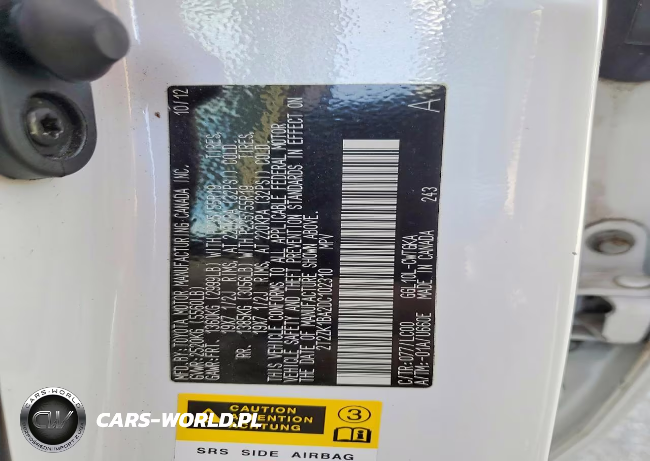 2013 Lexus Rx 350 VIN:2T2ZK1BA2DC102310 - 13