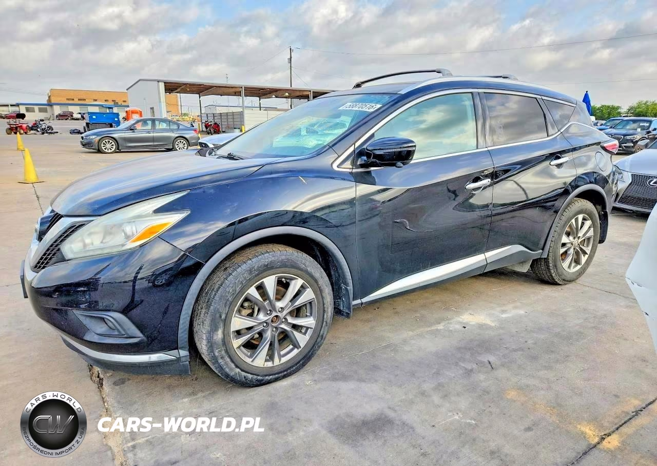 2017 Nissan Murano S-Sl-Sv-Platinum – zdjęcie 1 z 13