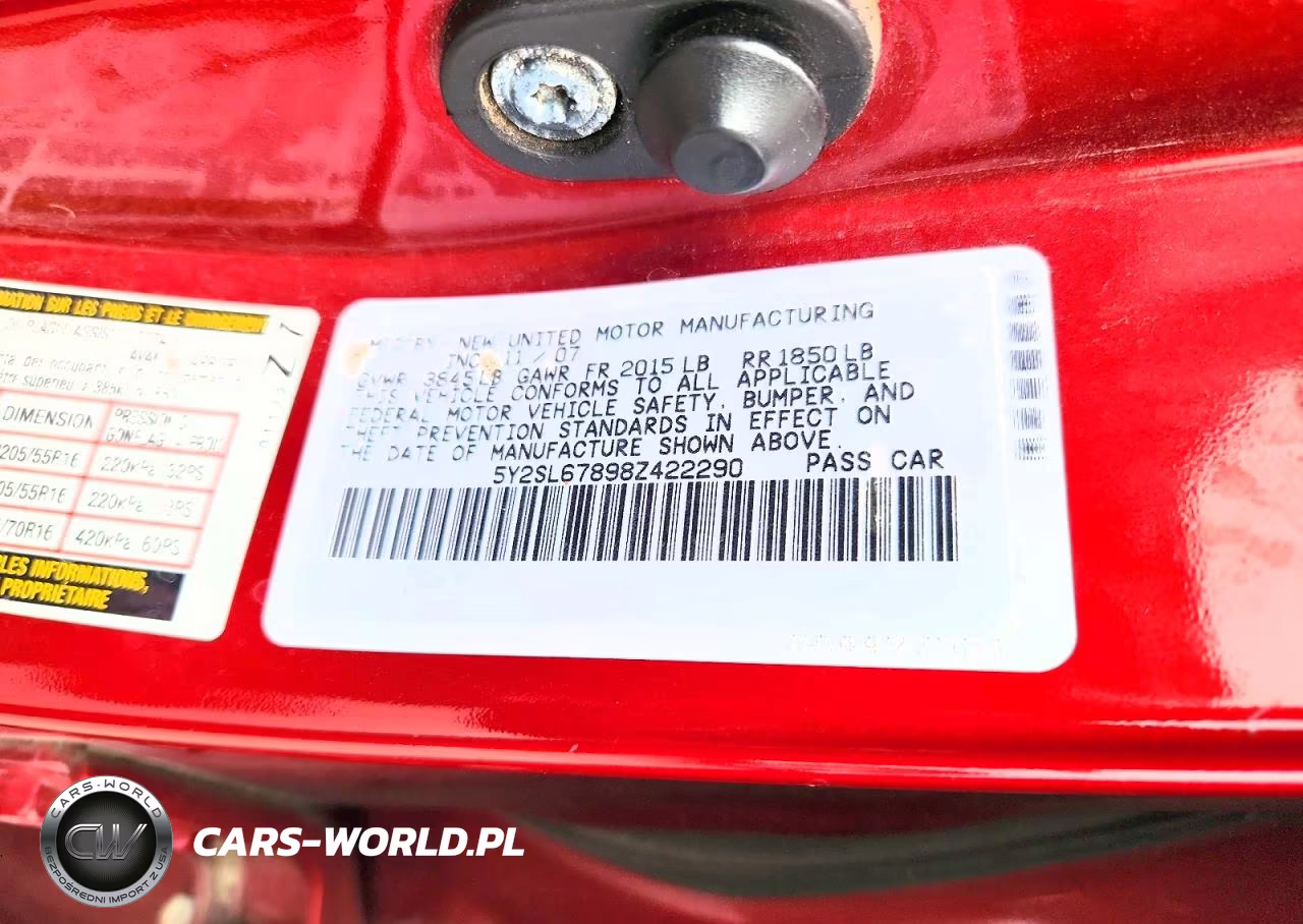 2008 Pontiac Vibe VIN:5Y2SL67898Z422290 - 12