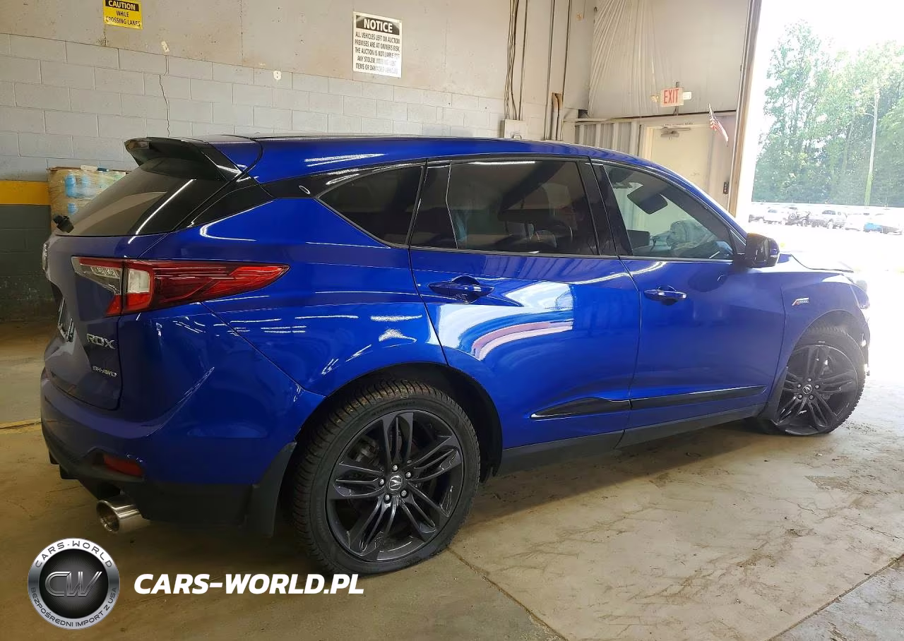 2024 Acura Rdx A-Spec VIN:5J8TC2H6XRL030323 - 3