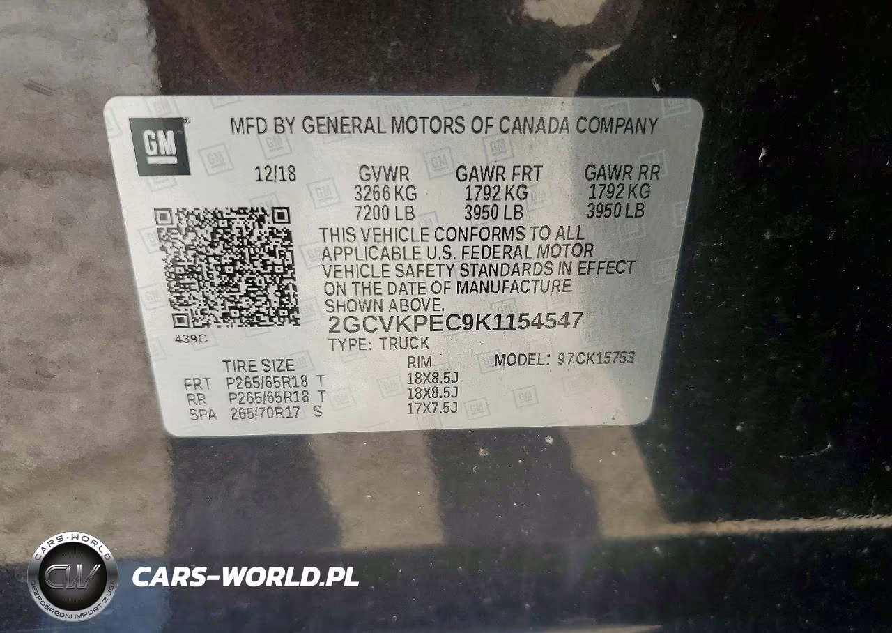 2019 Chevrolet Silverado Ld K1500 Lt VIN:2GCVKPEC9K1154547 - 12