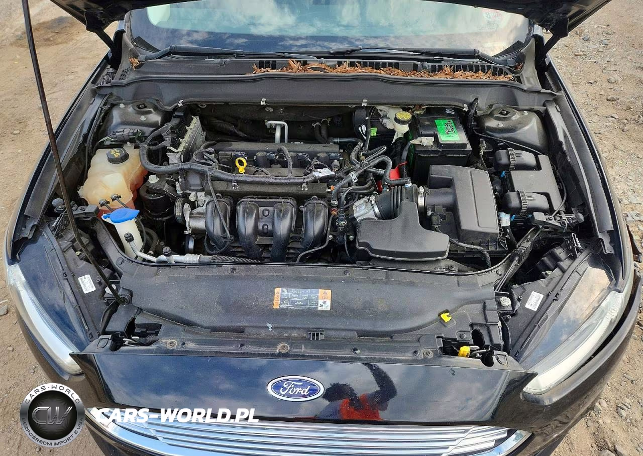 2016 Ford Fusion S VIN:3FA6P0G77GR275941 - 11