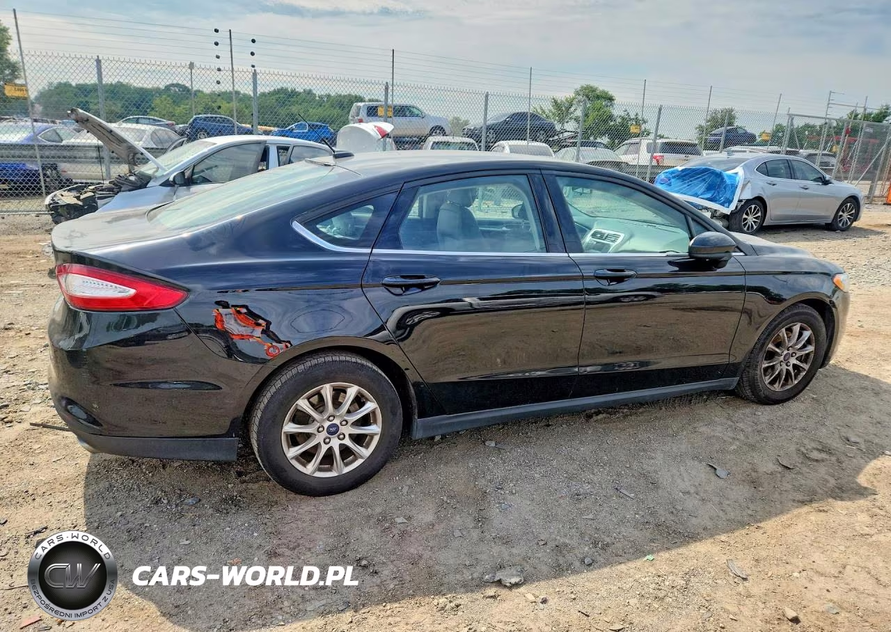 2016 Ford Fusion S VIN:3FA6P0G77GR275941 - 3