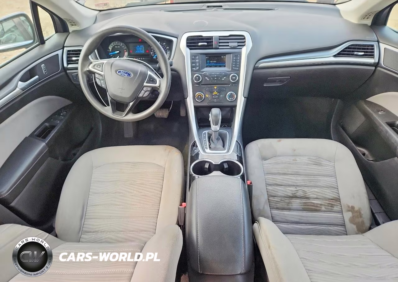 2016 Ford Fusion S VIN:3FA6P0G77GR275941 - 8