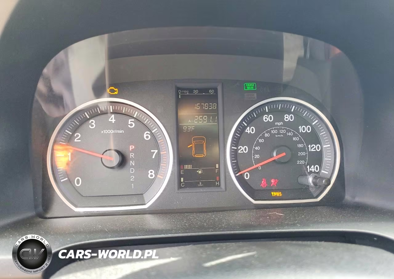 2008 Honda Cr-V Ex VIN:JHLRE485X8C029146 - 9