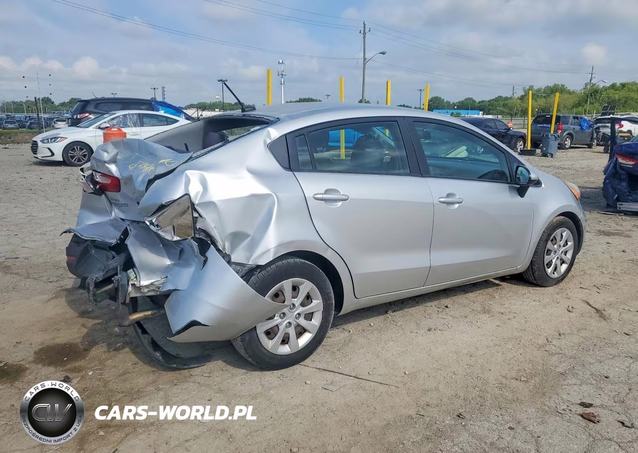 2015 Kia Rio Lx VIN:KNADM4A30F6427820 - 3