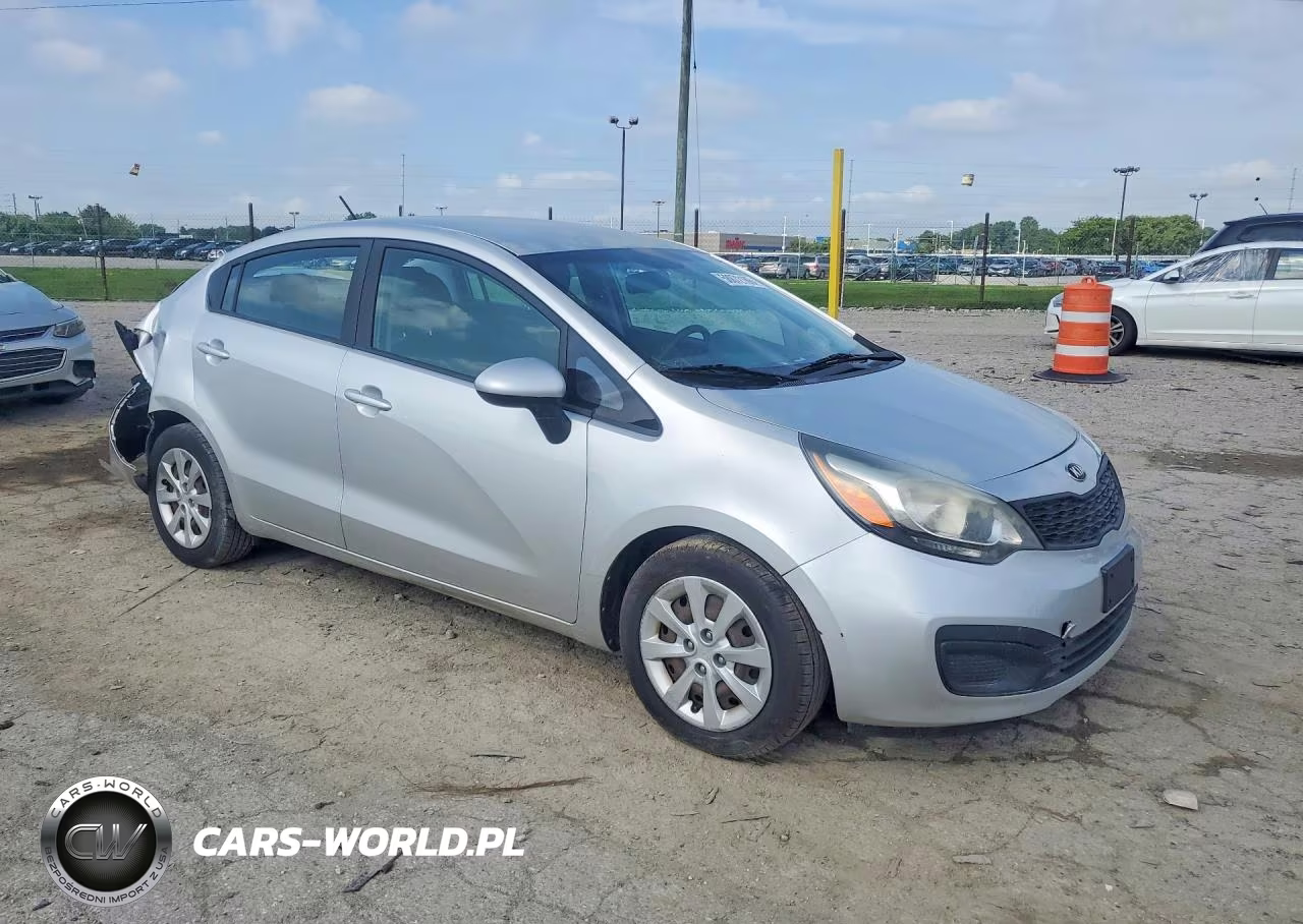 2015 Kia Rio Lx VIN:KNADM4A30F6427820 - 4