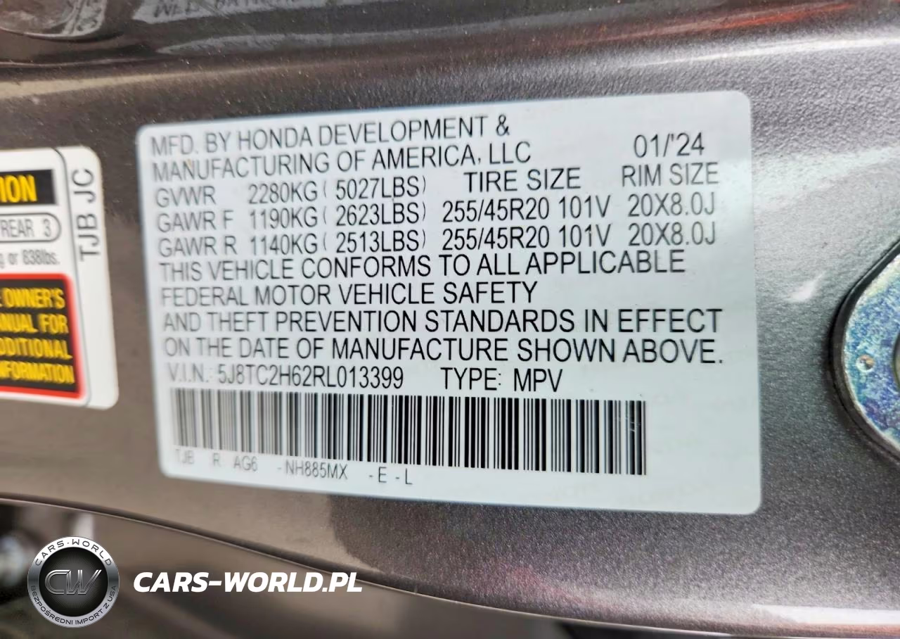 2024 Acura Rdx A-Spec VIN:5J8TC2H62RL013399 - 13