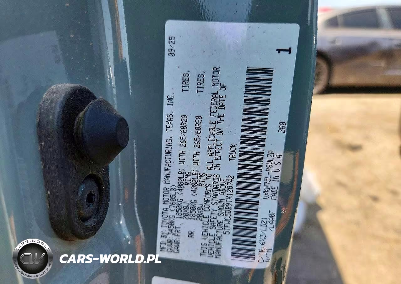 2026 Toyota Tundra Limited Hv VIN:5TFWC5DB9TX120742 - 12