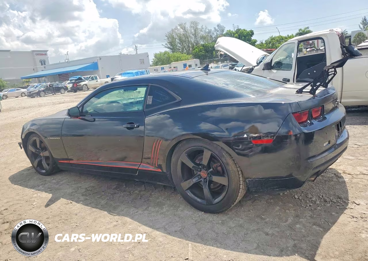 2012 Chevrolet Camaro Ls VIN:2G1FE1E32C9182789 - 2