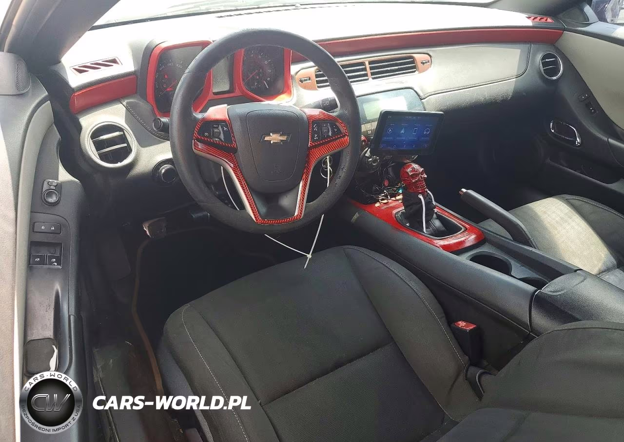 2012 Chevrolet Camaro Ls VIN:2G1FE1E32C9182789 - 8
