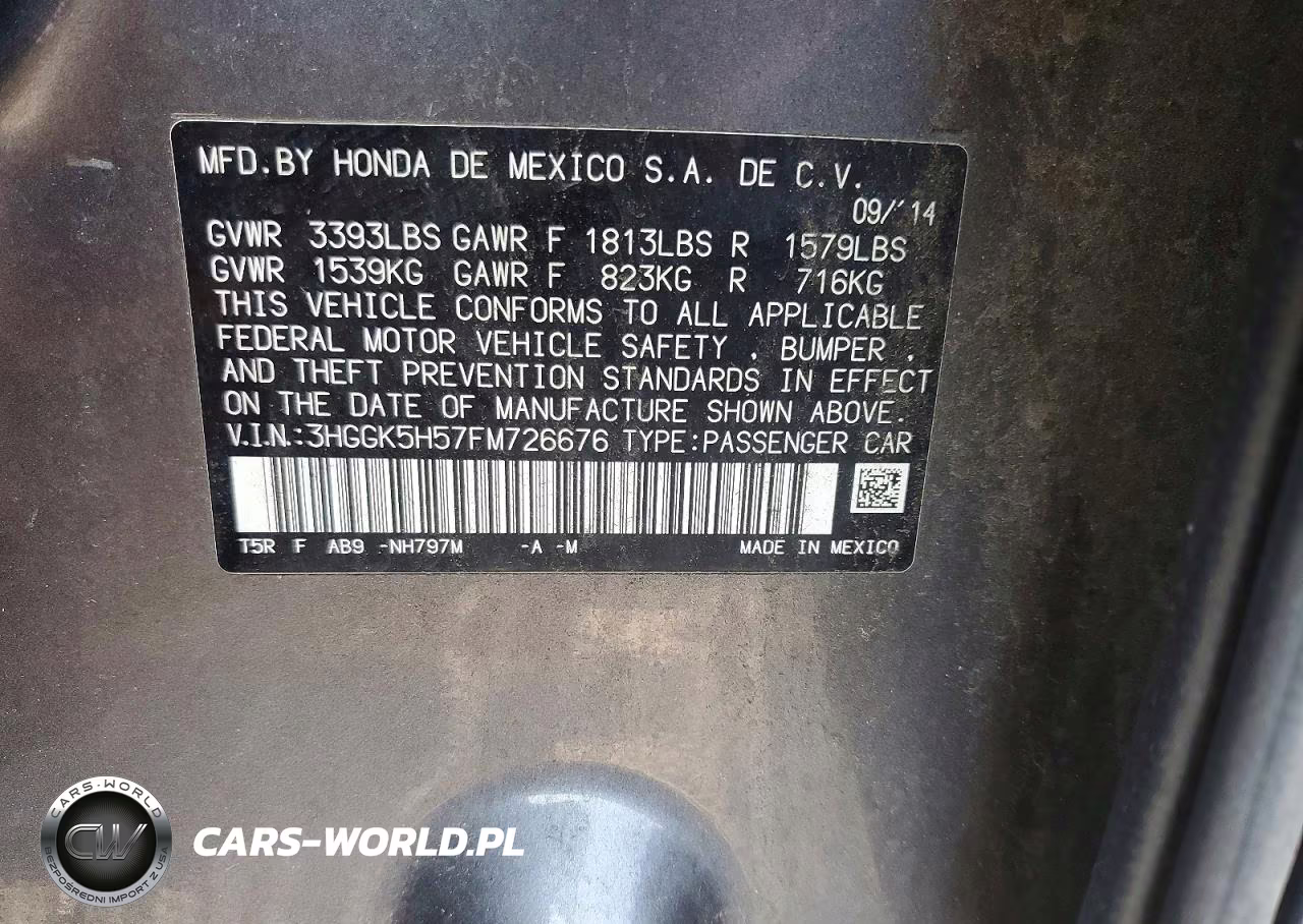 2015 Honda Fit Lx VIN:3HGGK5H57FM726676 - 12