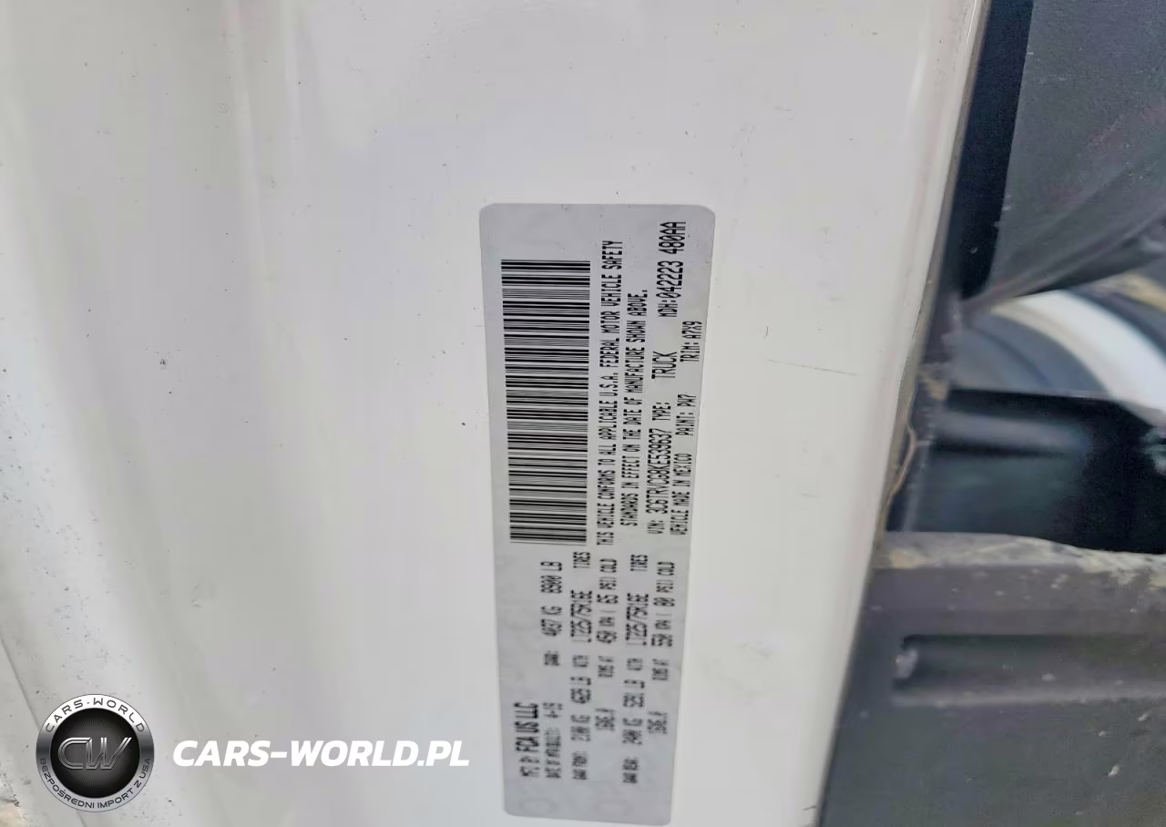 2019 Ram Promaster 2500 Delivery Van VIN:3C6TRVCG8KE539637 - 13