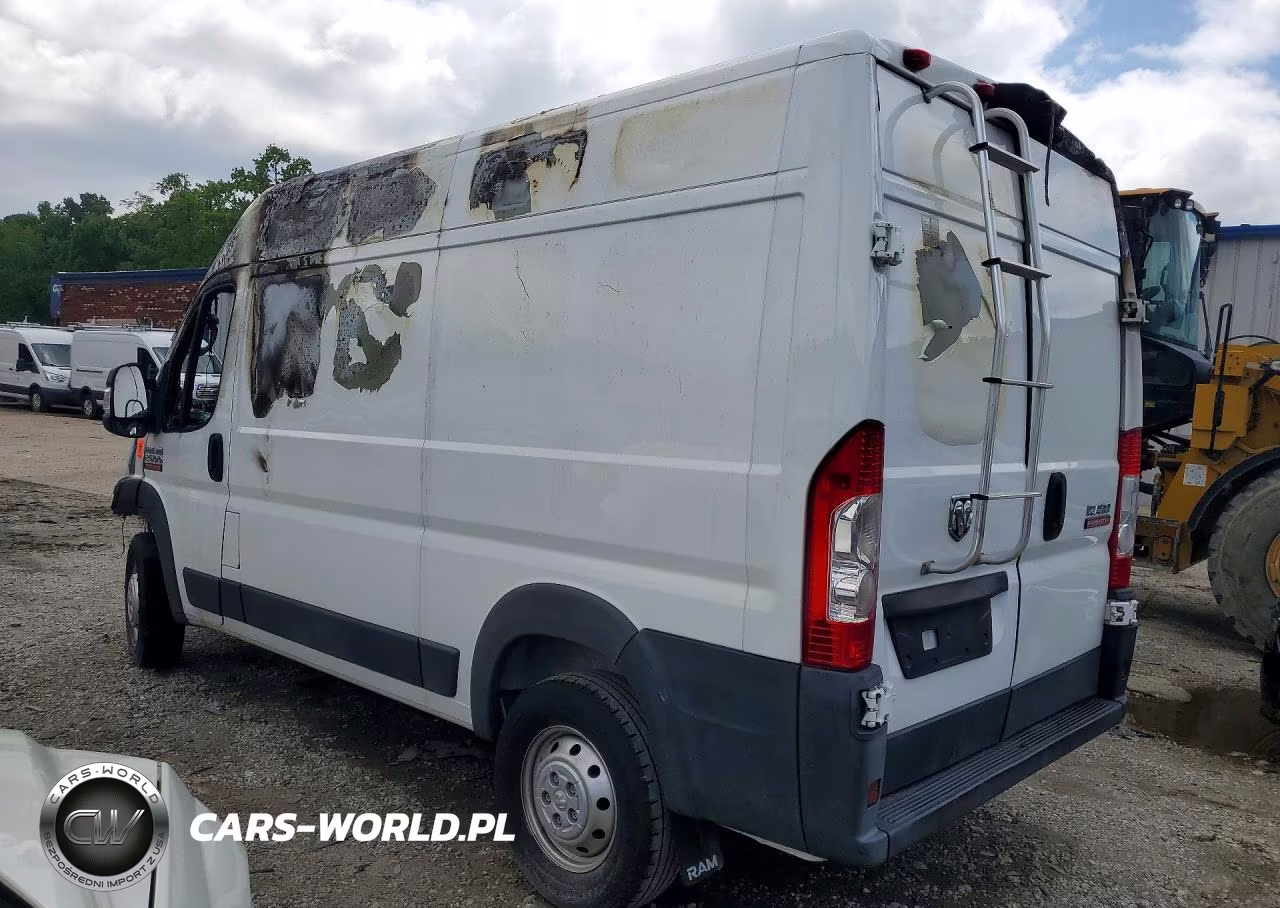 2019 Ram Promaster 2500 Delivery Van VIN:3C6TRVCG8KE539637 - 2