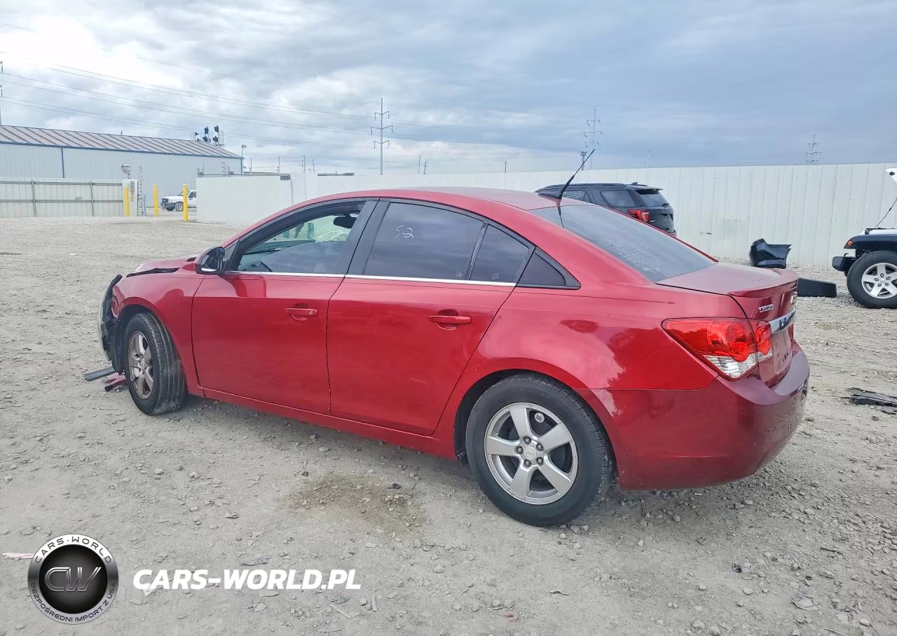 2011 Chevrolet Cruze Lt VIN:1G1PF5S94B7170354 - 2