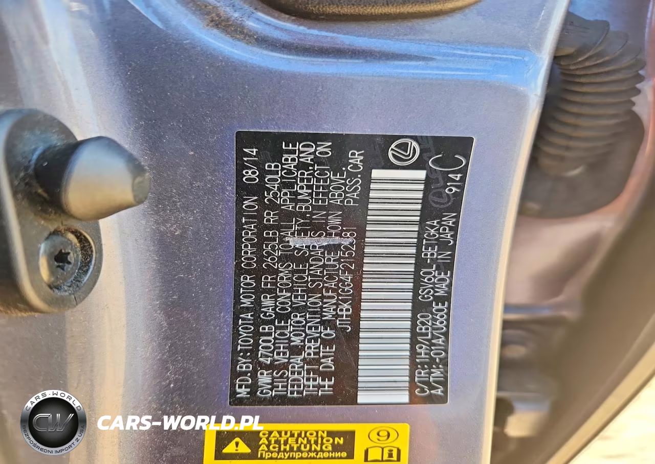 2015 Lexus Es 350 VIN:JTHBK1GG4F2152581 - 13