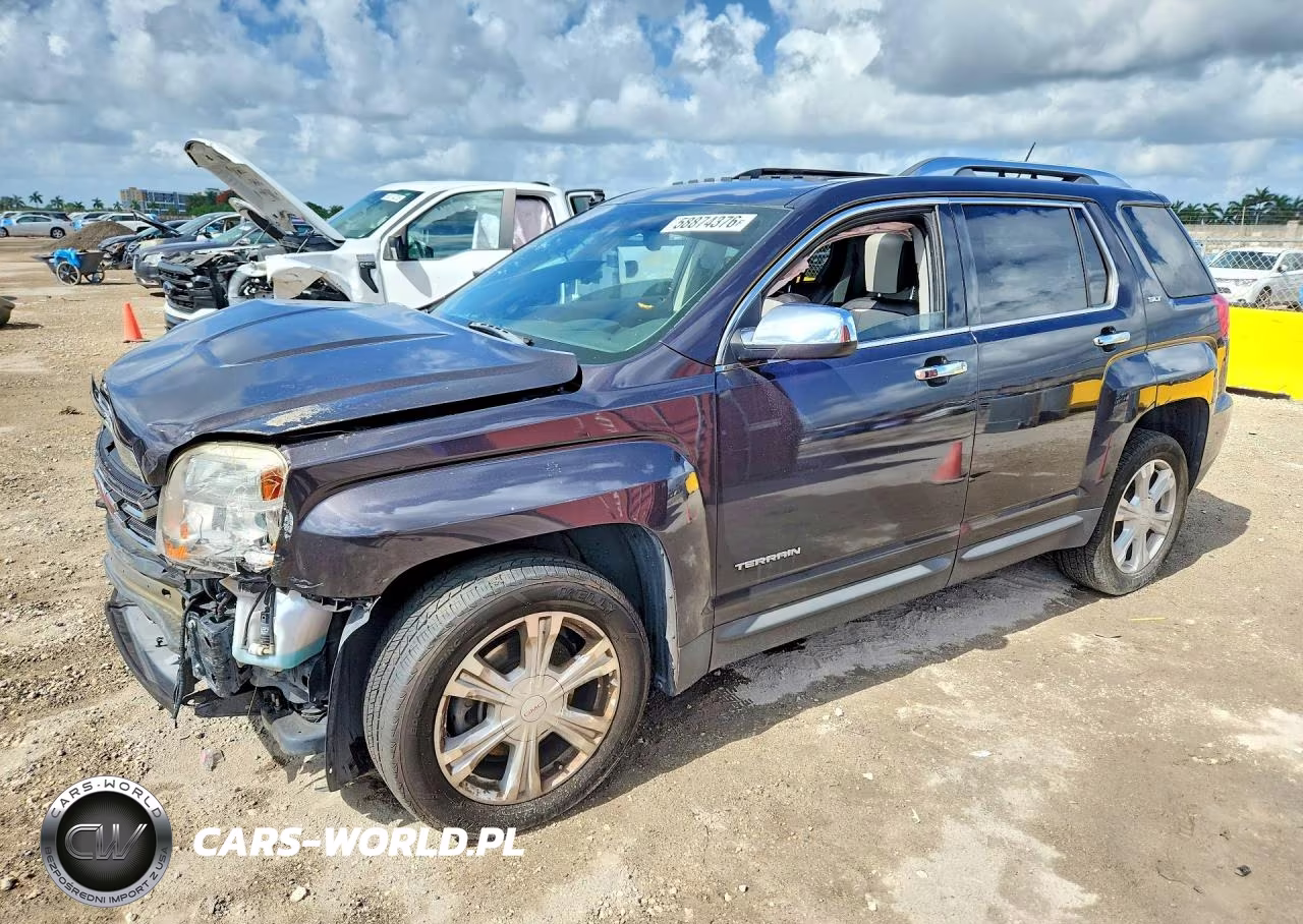 2016 GMC Terrain Slt VIN:2GKFLPE38G6303451 - 1