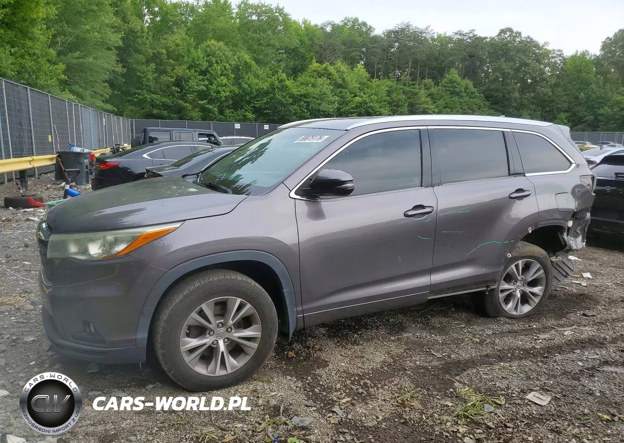 2015 Toyota Highlander Xle – zdjęcie 1 z 13