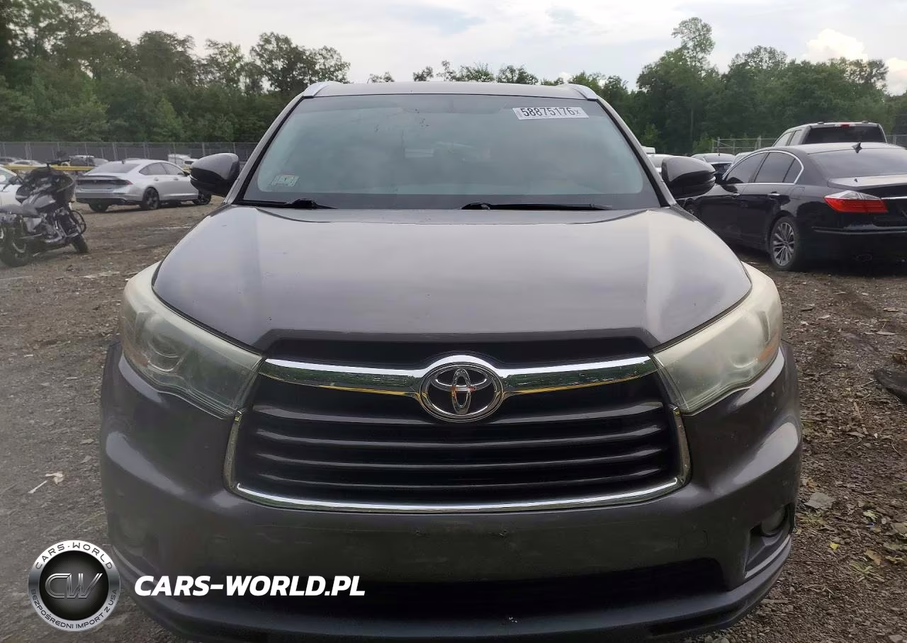 2015 Toyota Highlander Xle VIN:5TDJKRFH2FS190776 - 5