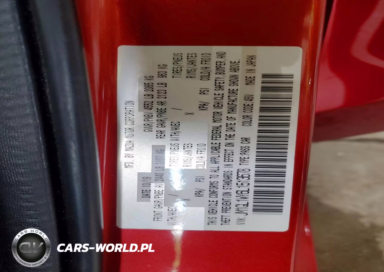 2020 Mazda 6 Grand Touring Reserve VIN:JM1GL1WY6L1513678 - 12