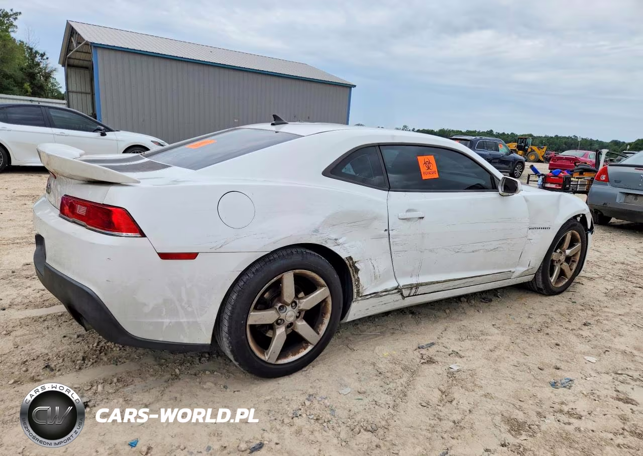 2014 Chevrolet Camaro Lt VIN:2G1FB1E33E9175054 - 3