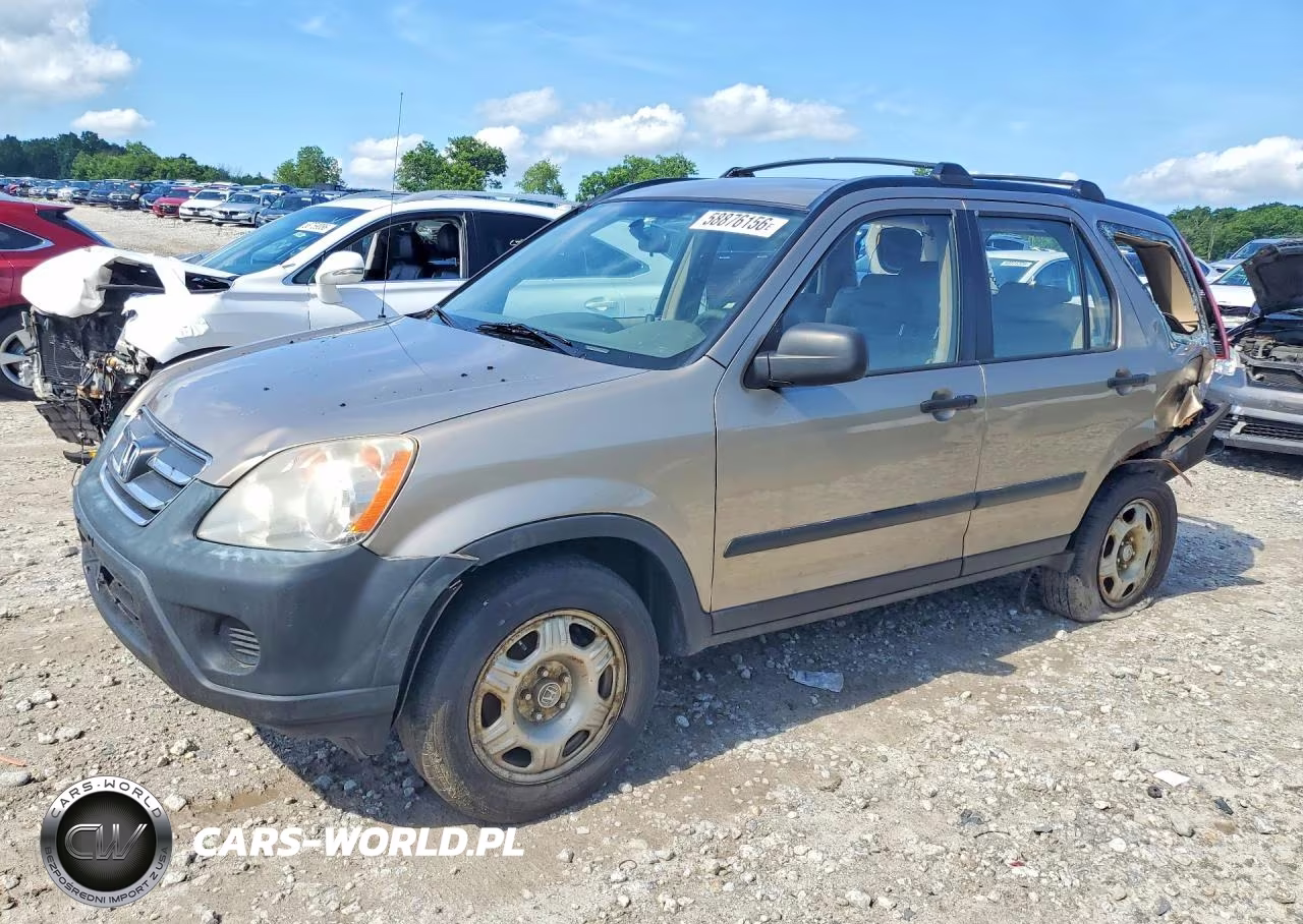 2005 Honda Cr-V Lx VIN:JHLRD78575C006651 - 1