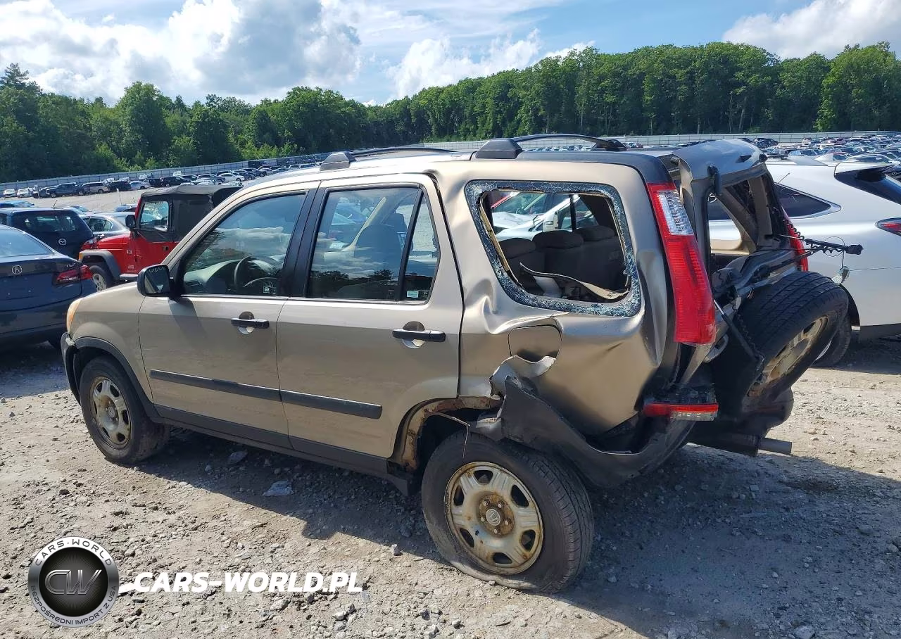 2005 Honda Cr-V Lx VIN:JHLRD78575C006651 - 2