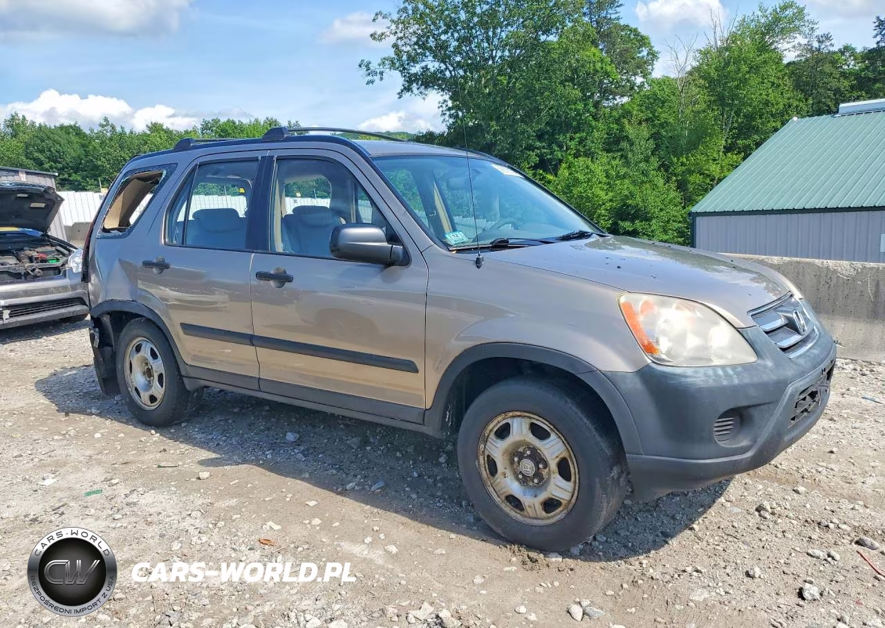 2005 Honda Cr-V Lx VIN:JHLRD78575C006651 - 4