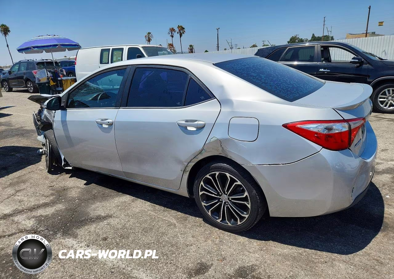 2015 Toyota Corolla S Plus VIN:2T1BURHE3FC420934 - 2