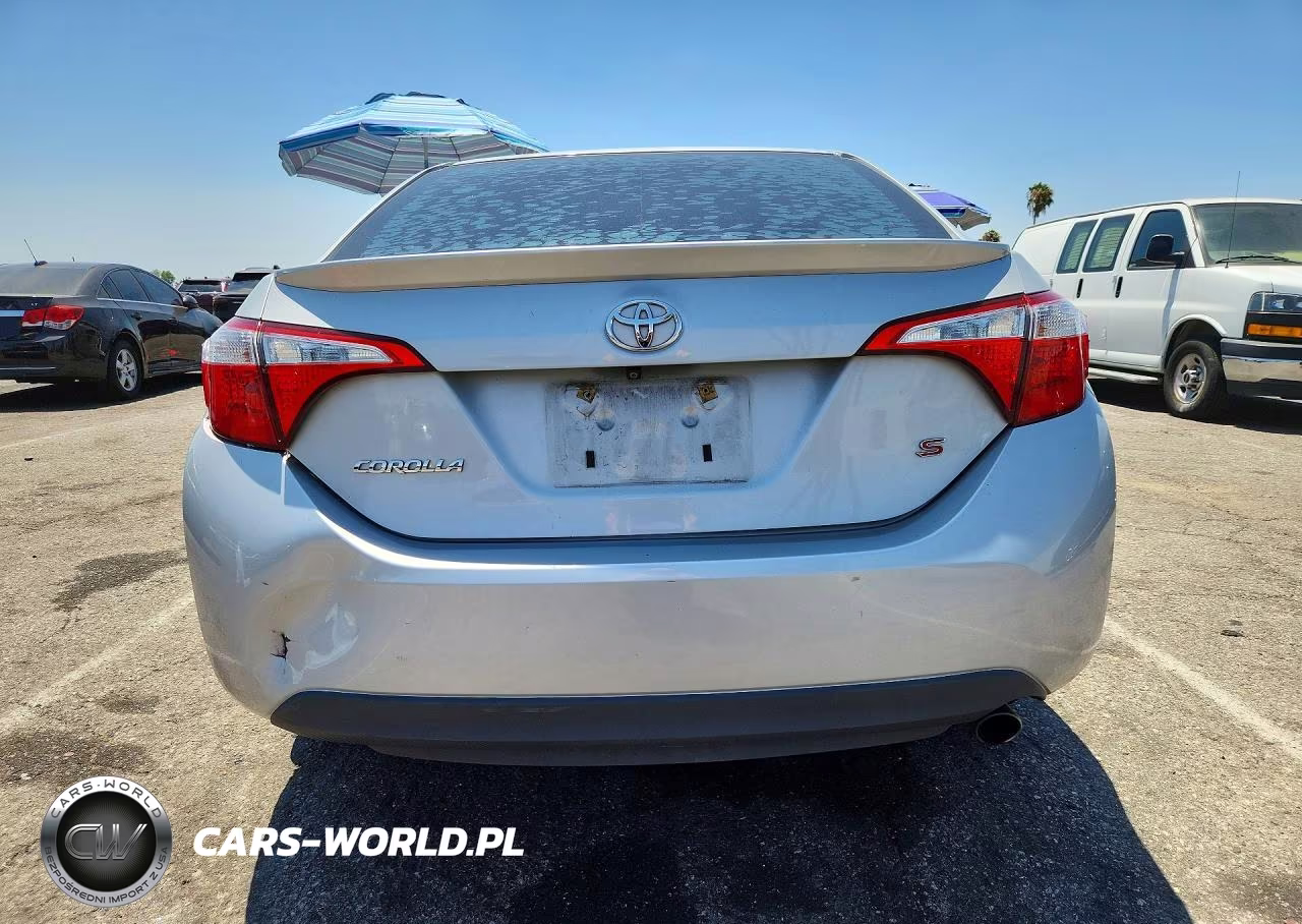 2015 Toyota Corolla S Plus VIN:2T1BURHE3FC420934 - 6
