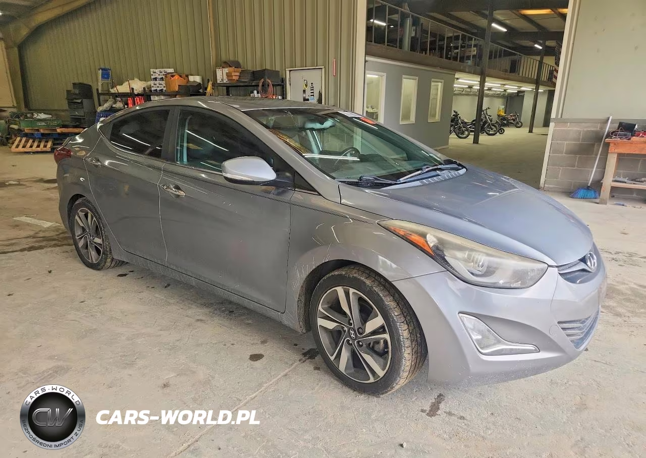 2015 Hyundai Elantra Limited VIN:KMHDH4AE8FU222908 - 4