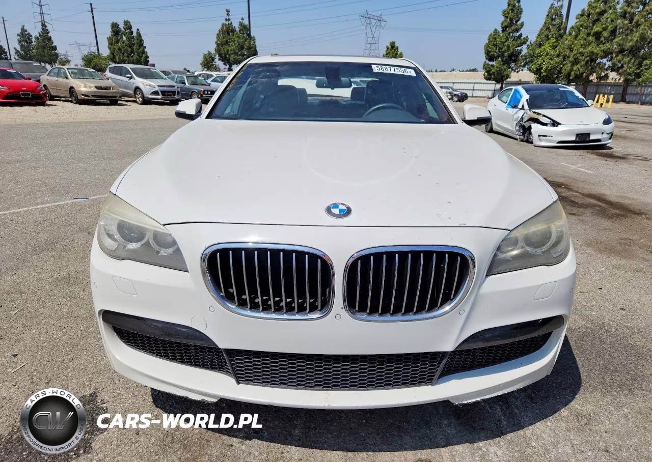 2013 BMW 740 I VIN:WBAYA6C50DD143813 - 5