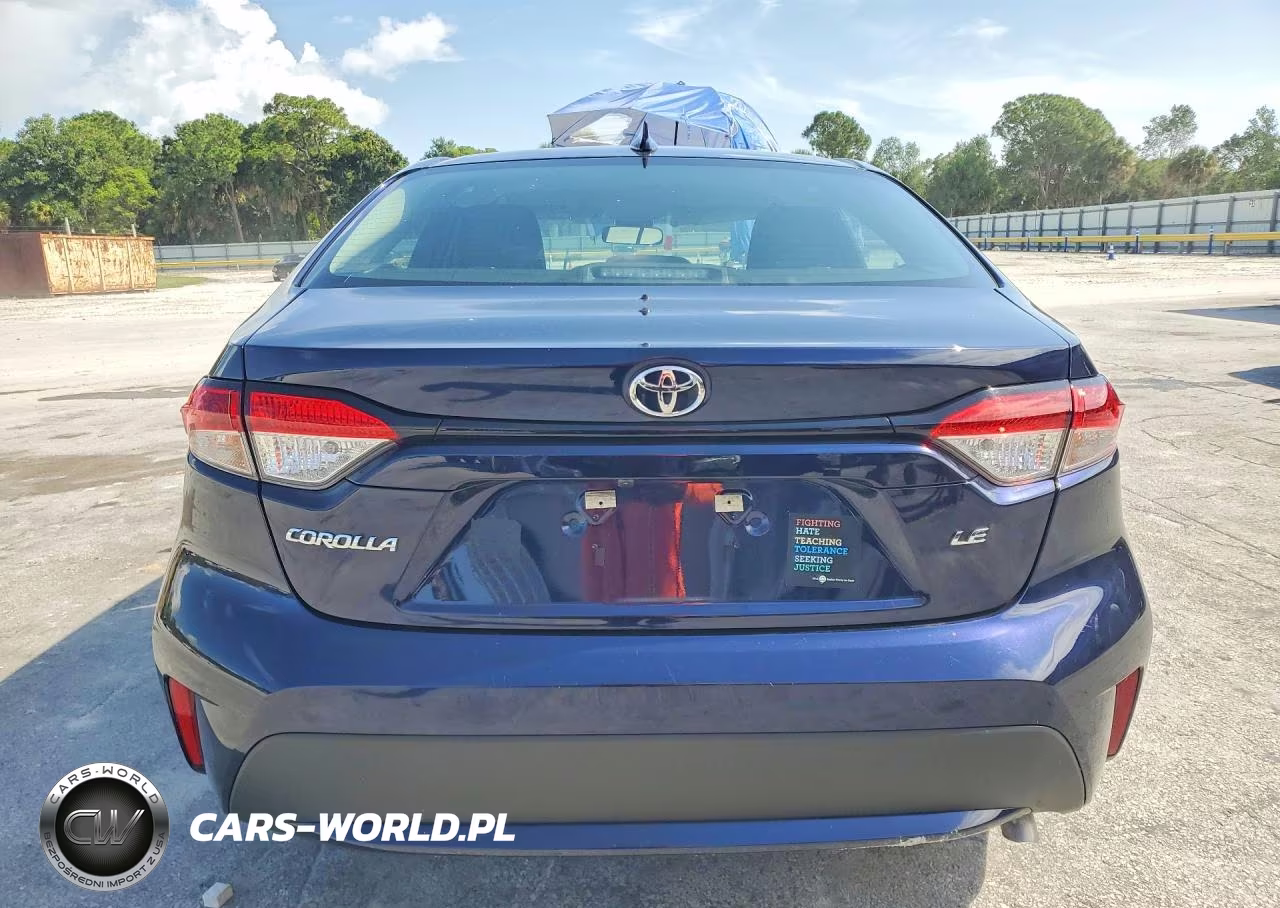 2022 Toyota Corolla Le VIN:5YFEPMAEXNP385082 - 6
