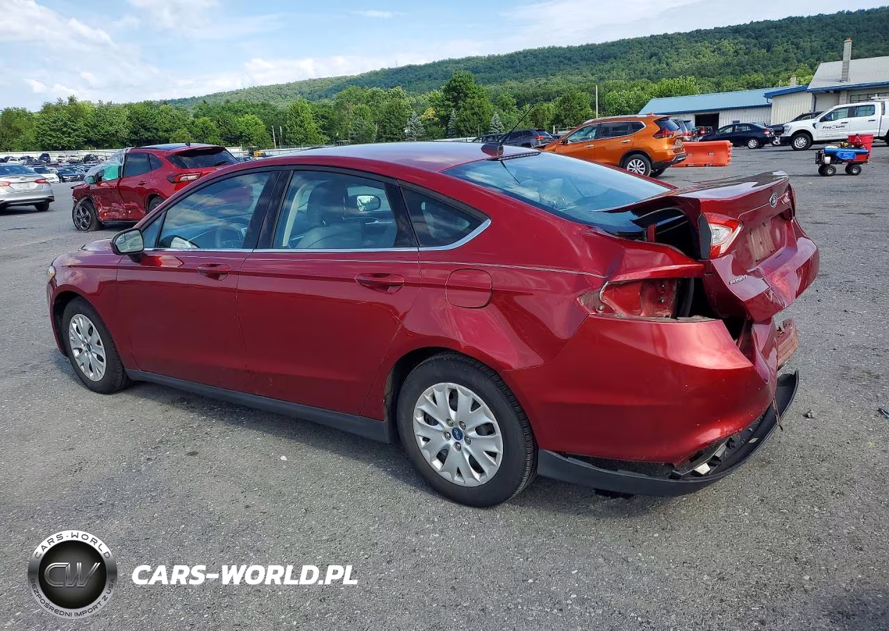 2013 Ford Fusion S VIN:3FA6P0G7XDR266033 - 2