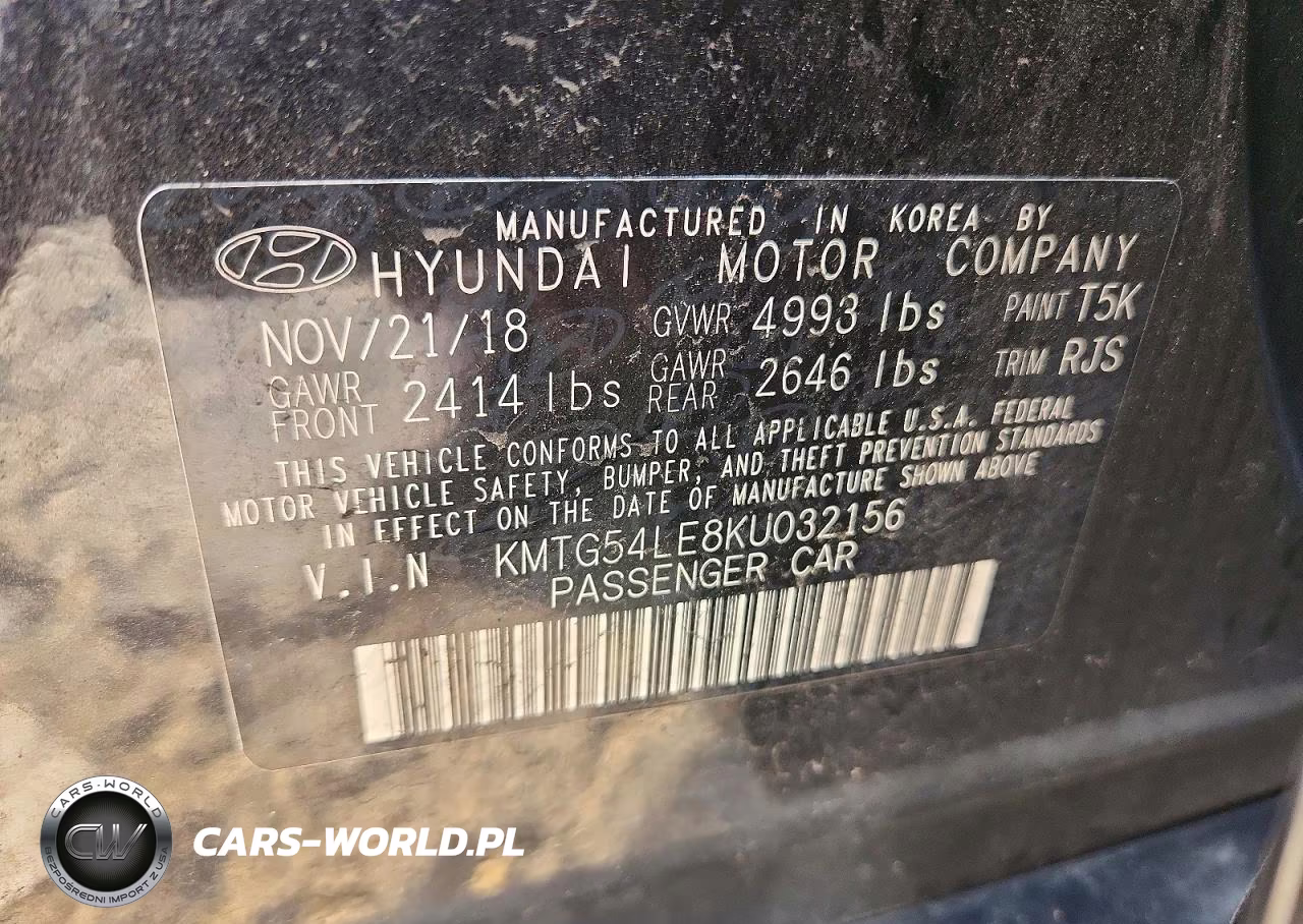 2019 Genesis G70 Advanced VIN:KMTG54LE8KU032156 - 12