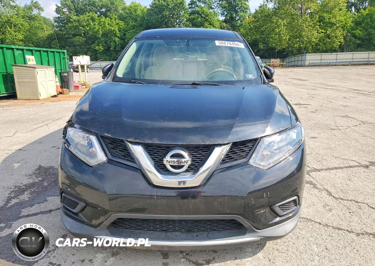 2015 Nissan Rogue S VIN:KNMAT2MV4FP512146 - 5