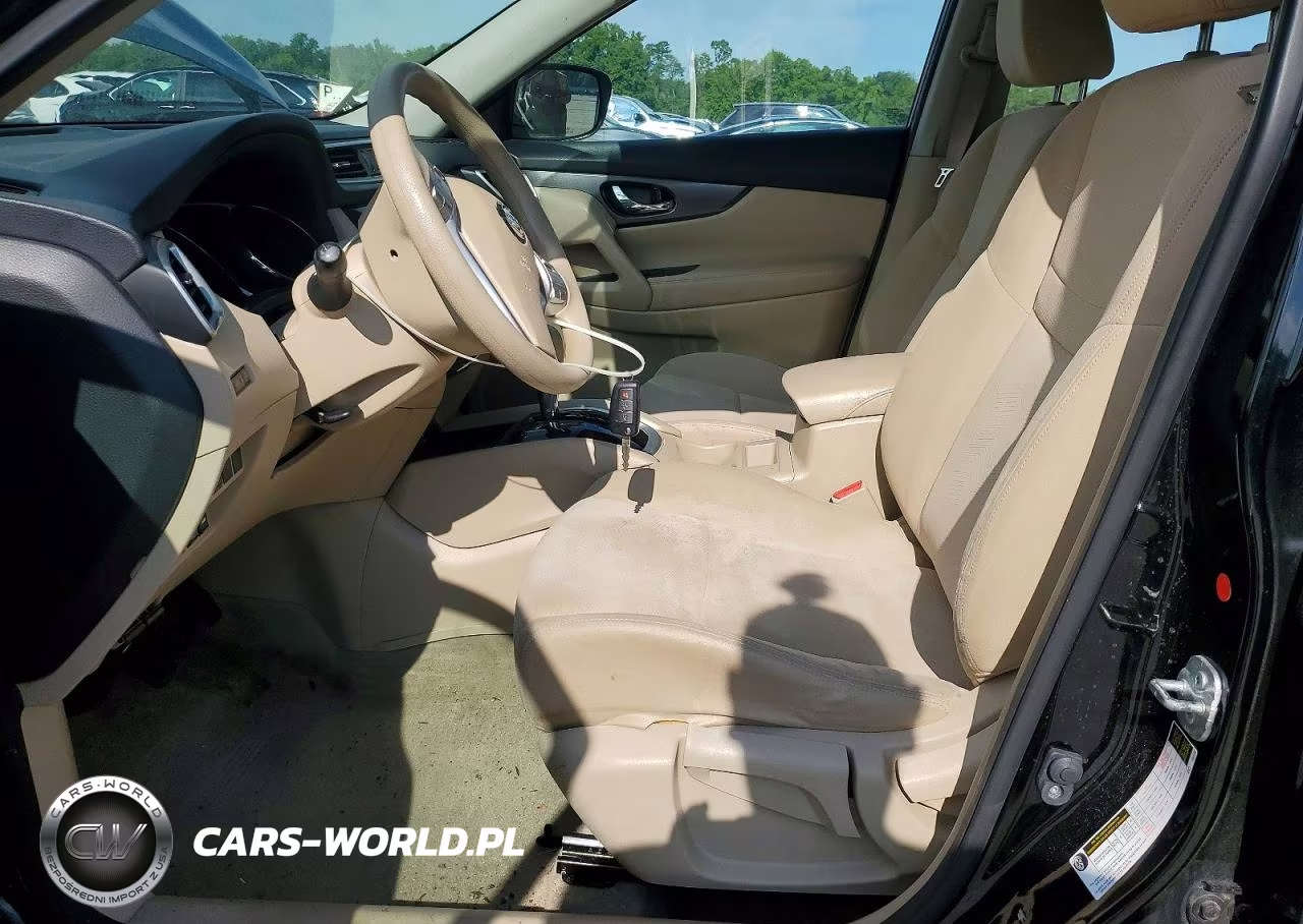 2015 Nissan Rogue S VIN:KNMAT2MV4FP512146 - 7