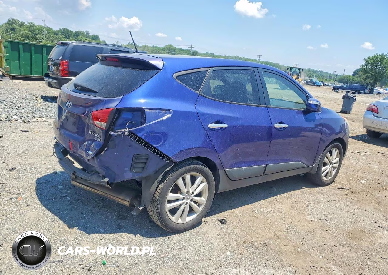 2013 Hyundai Tucson Limited VIN:KM8JUCAC9DU643332 - 3
