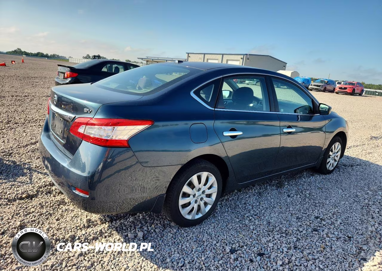 2015 Nissan Sentra Sv VIN:3N1AB7AP8FY256472 - 3
