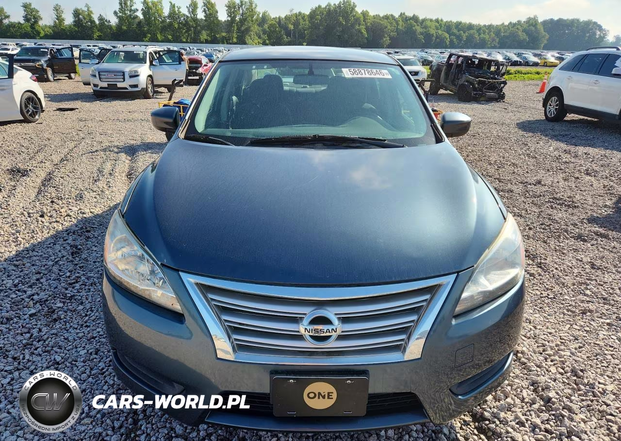2015 Nissan Sentra Sv VIN:3N1AB7AP8FY256472 - 5