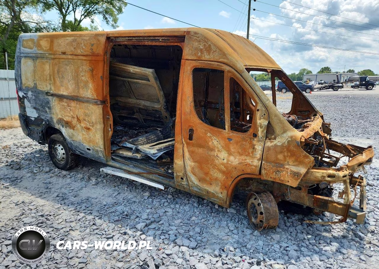 2021 Ram Promaster 3500 Delivery Van VIN:3C6FRVJG7ME503814 - 4