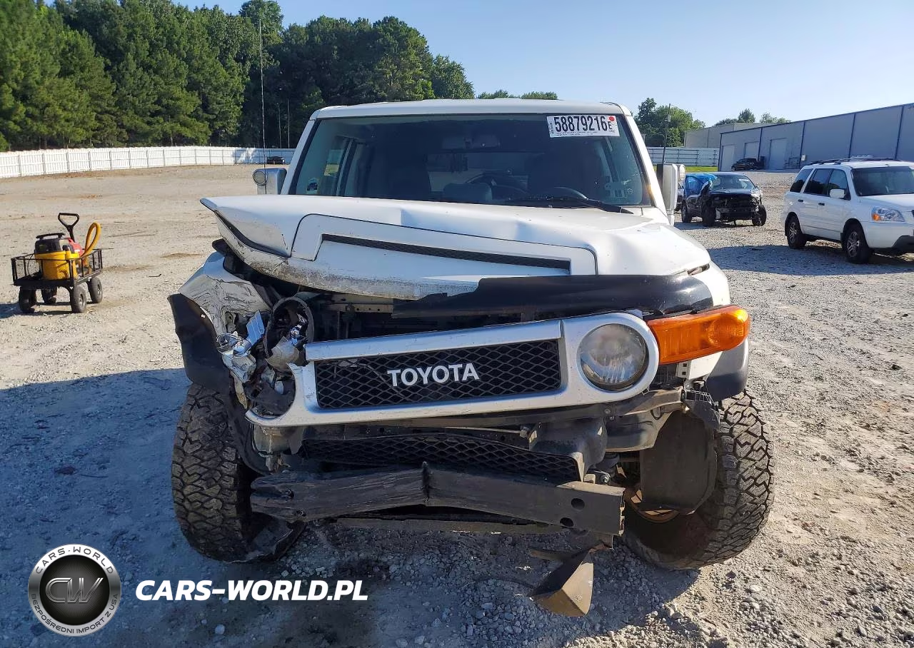 2012 Toyota Fj Cruiser Base VIN:JTEBU4BF5CK137591 - 5