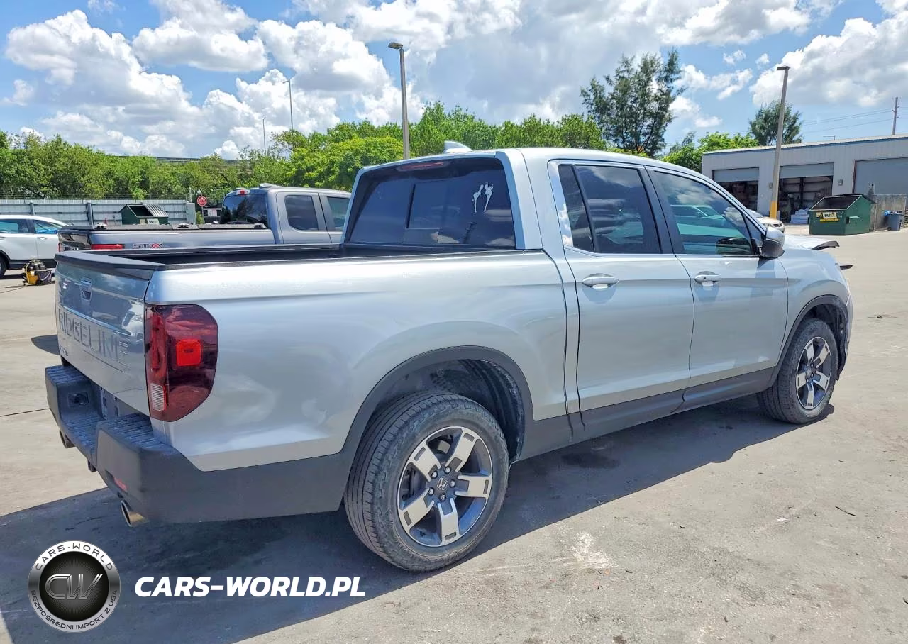 2025 Honda Ridgeline Rtl VIN:5FPYK3F5XSB009141 - 3